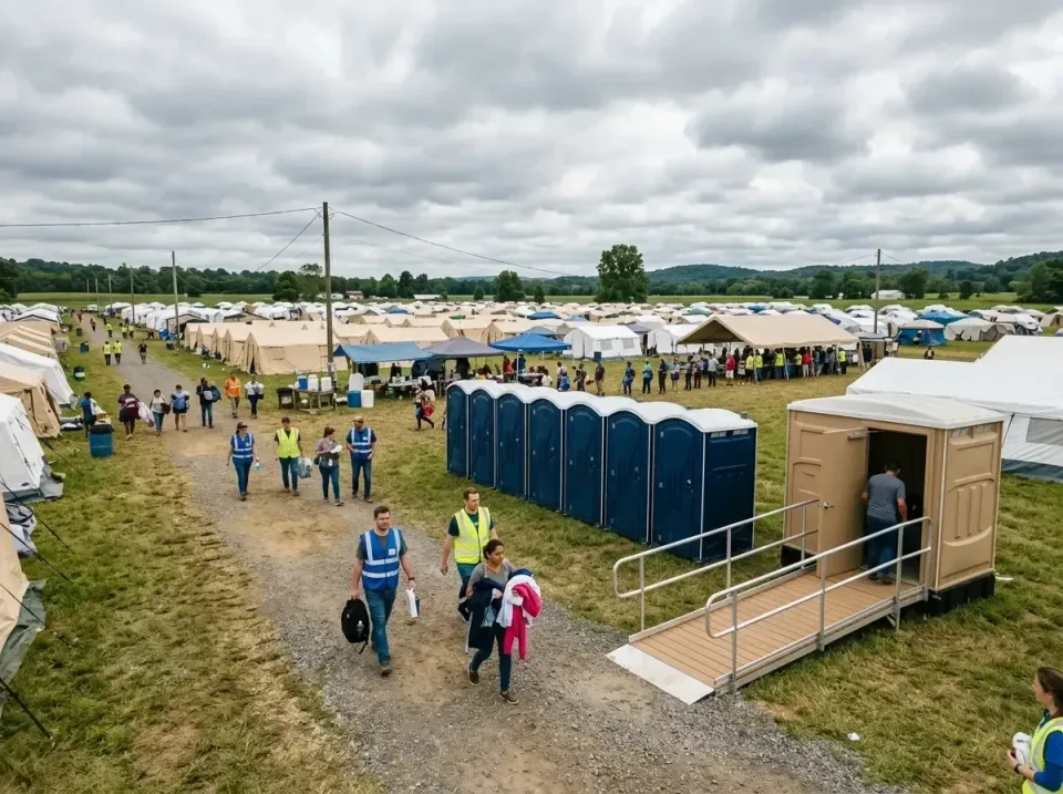 disaster-relief-camp-restrooms-010 — frequently asked questions, Dumpster & Portable Bathrooms Rental in Middle Valley, TN